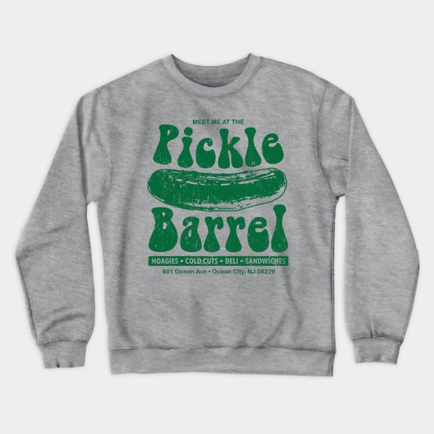 Pickle Barrel Crewneck Sweatshirt by mcillustrator